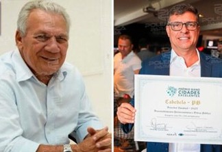 Cabedelo e Cajazeiras se destacam: Vitor Hugo e Zé Aldemir recebem Prêmio Band Cidades Excelentes em diferentes categorias; confira