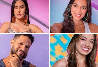 Enquete BBB 24: Alane, Beatriz, Juninho ou Isabelle? Quem deve ser eliminado no 7º paredão - VOTE 