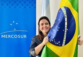Pollyanna Dutra visita sede do Mercosul e conhece experiências no combate à fome e às desigualdades sociais
