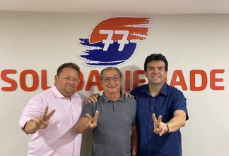 Ex-vice-prefeito assume comando do Solidariedade de Sapé e reforça base de apoio à pré-candidatura de Roberto Feliciano