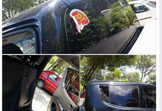 Carro do presidente estadual do PT é vandalizado no estacionamento da UFPB