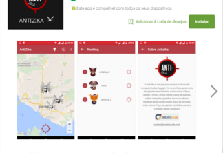 Combatendo o mosquido com tecnologia - App AntiZika ajuda a mapear áreas de risco