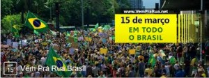 15 de março 300x112 - Manifestação de domingo: Planalto de plantão, São Paulo vai ser grande o resto ?