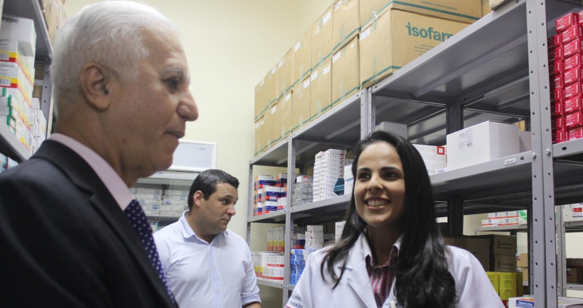 Governador em exercício Marcos Cavalcanti visita Hospital Geral de Mamanguape