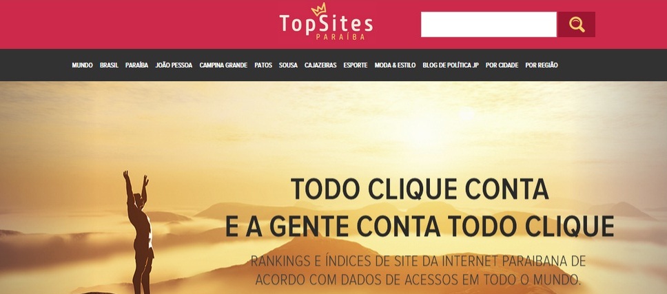 NOVIDADES NO TOPSITES: Sites de Araruna e Guarabira ganham rankings locais