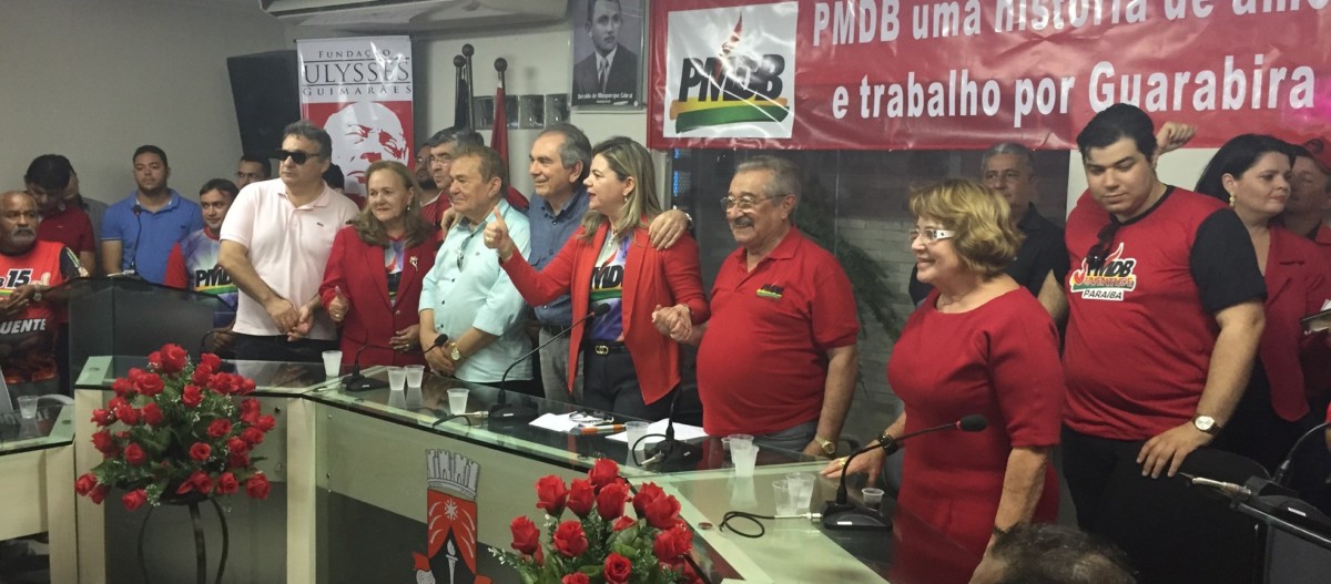 Em Convenção PMDB de Guarabira anuncia João Rafael como pré-candidato a prefeito