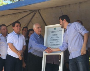 Ministro dos Transporte e Wilson Filho inauguram BR que liga Uiraúna a Poço Dantas