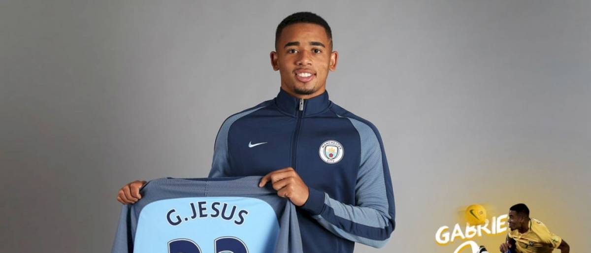 Manchester City oficializa contratação de Gabriel Jesus