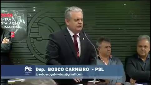 bosco - VEJA VÍDEO:Bosco Carneiro quer disponibilizar R$2 milhões para garantir comarcas