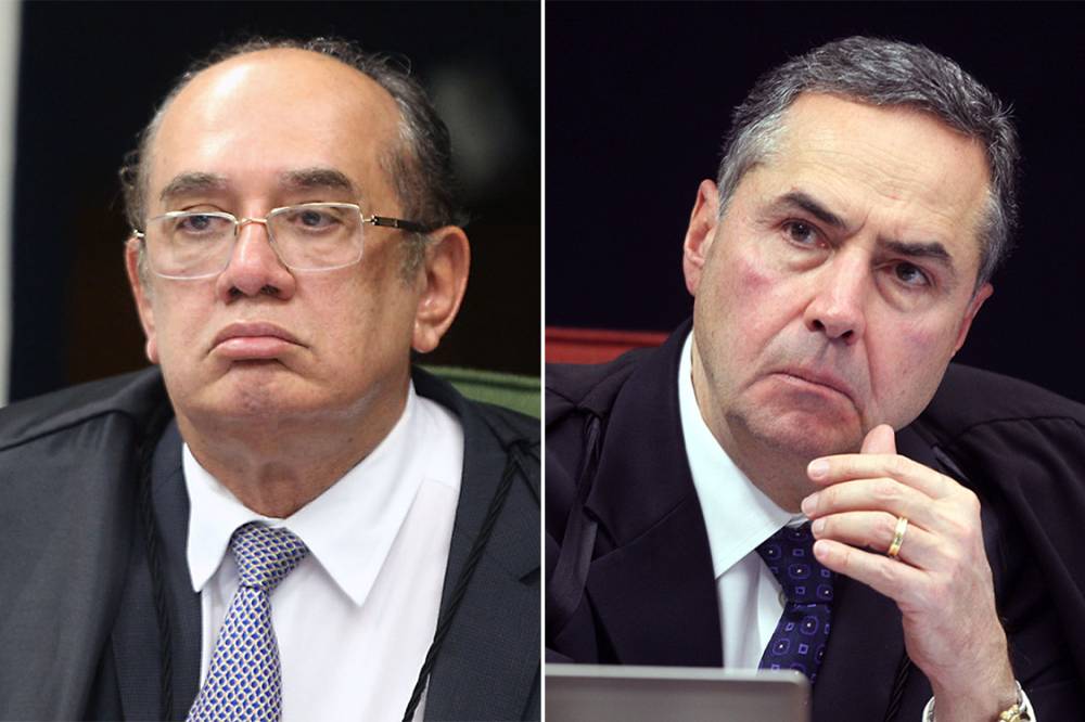 mendes barroso - VEJA VÍDEO: Gilmar Mendes e Barroso se estranham durante julgamento do STF e bombam nas redes sociais