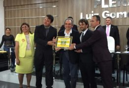 Lira recebe título de Cidadão de Conceição, por sua atuação pelo Ramal Piancó e outras ações em favor da cidade e região