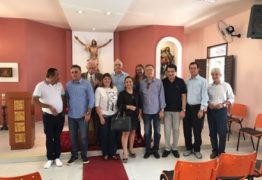 BASTIDORES: Cartaxo e Manoel Jr se reúnem com Aguinaldo Ribeiro par discutir cenário político
