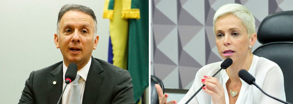 aguinaldo e cristiane - Aguinaldo Ribeiro sai em defesa de Cristiane Brasil e afirma que posse vai acelerar Reforma da Previdência