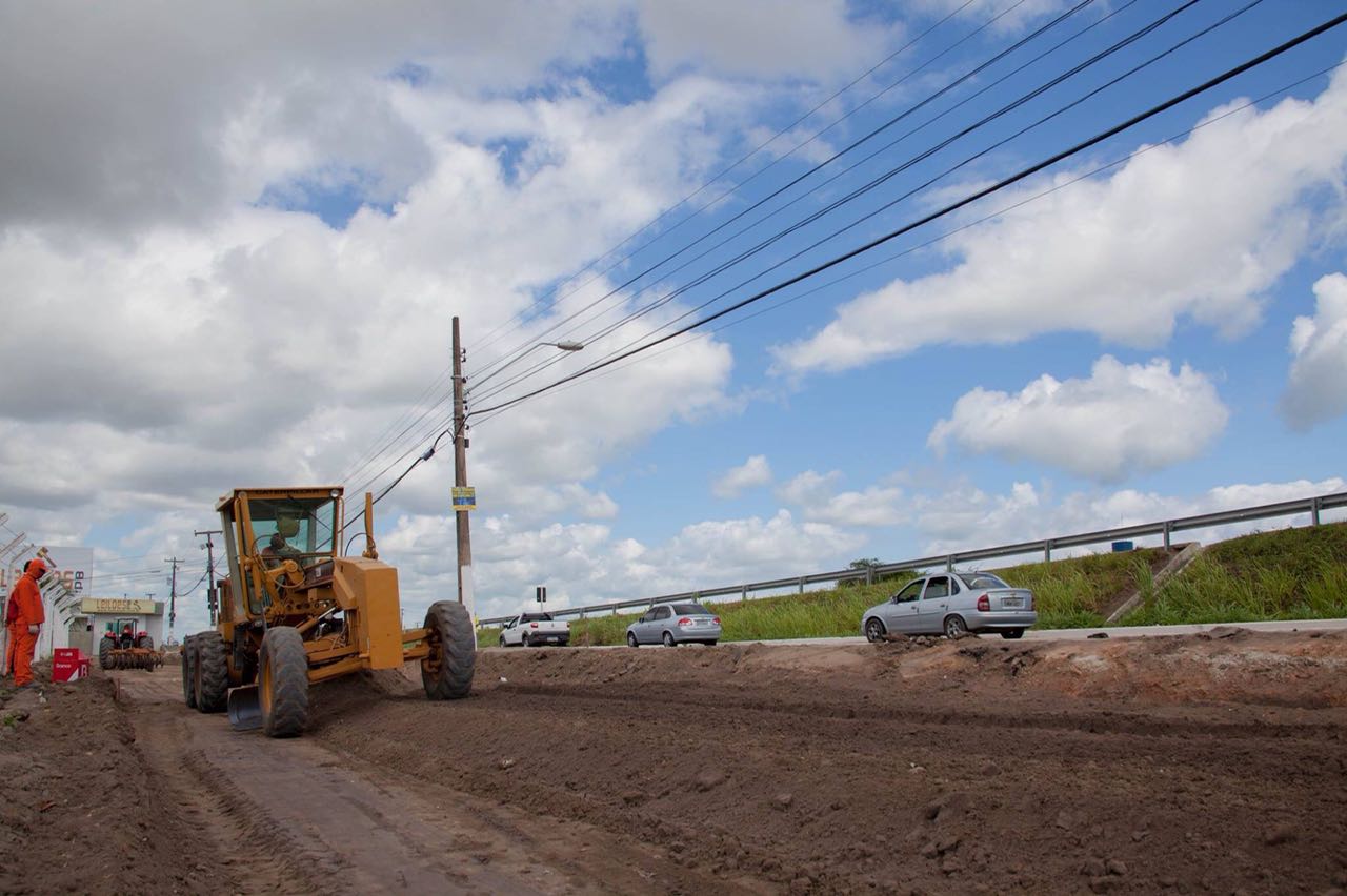 WhatsApp Image 2018 03 21 at 20.21.21 - Binário de Tibiri segue em obras com asfaltamento de vias em Santa Rita