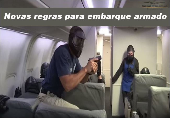 novas regras para embarque armado - Eduardo Bolsonaro apresenta projeto que permite entrar armado em avião