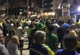 Em João Pessoa, manifestantes pedem prisão do ex-presidente Lula