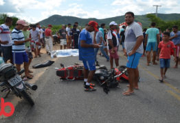 Colisão entre motos deixa três vítimas fatais próximo a São José da Lagoa Tapada