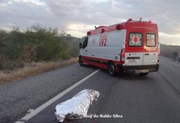 Homem morre ao cair de caminhonete na BR-230, em Pombal