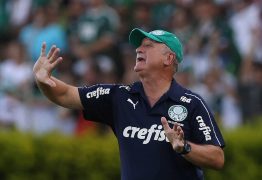 Felipão se irrita com xingamentos e ameaça deixar o Palmeiras