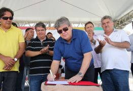 João Azevêdo autoriza investimento de R$ 3,1 milhões para obras de esgotamento sanitário em São João do Cariri