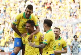 Brasil goleia Peru por cinco a zero e fica como primeiro do grupo na Copa América