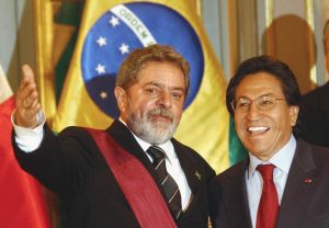 Lula e Alejandro Toledo 300x208 - PROPINA MILIONÁRIA: ex-presidente do Peru é preso nos EUA por escândalo da Lava Jato