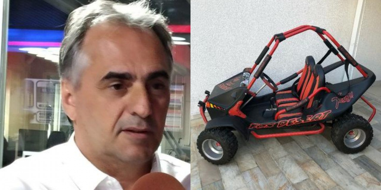 lucélio mini buggy - ESTÁ NA UNIMED: Lucélio Cartaxo deixa Trauma e segue internado em hospital particular após acidente de mini buggy