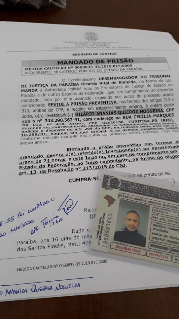 48A93693 AD6C 4796 B105 AFB992E5A1DC 576x1024 - OPERAÇÃO CALVÁRIO: Empresário que estava foragido é preso pela PF em Curitiba; Defesa impetrou pedido de habeas corpus ao STJ