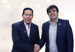 EM BRASÍLIA: Vice-presidente Mourão anuncia “apoio irrestrito” a Eduardo Carneiro em João Pessoa