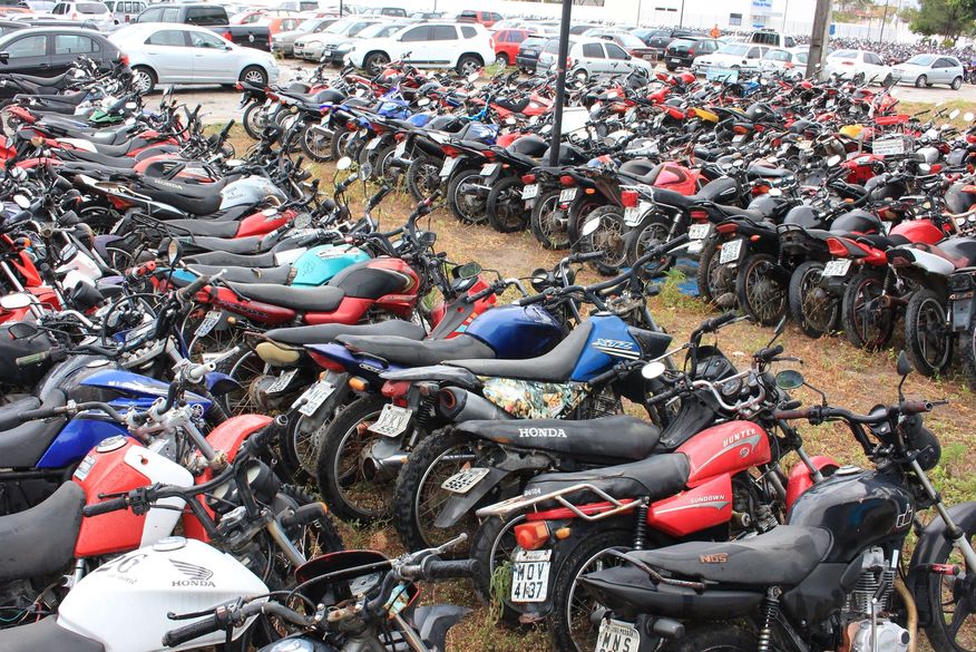 motos e carros apreendidos walla santos 26 - Detran-PB promove leilão com mais de 2.600 veículos a partir da próxima segunda-feira (20)