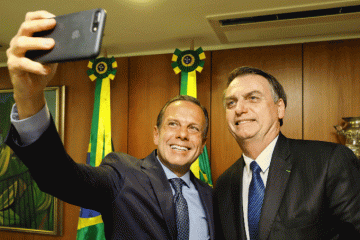 Recomendo parar de me atacar e começar a trabalhar, diz Doria a Bolsonaro