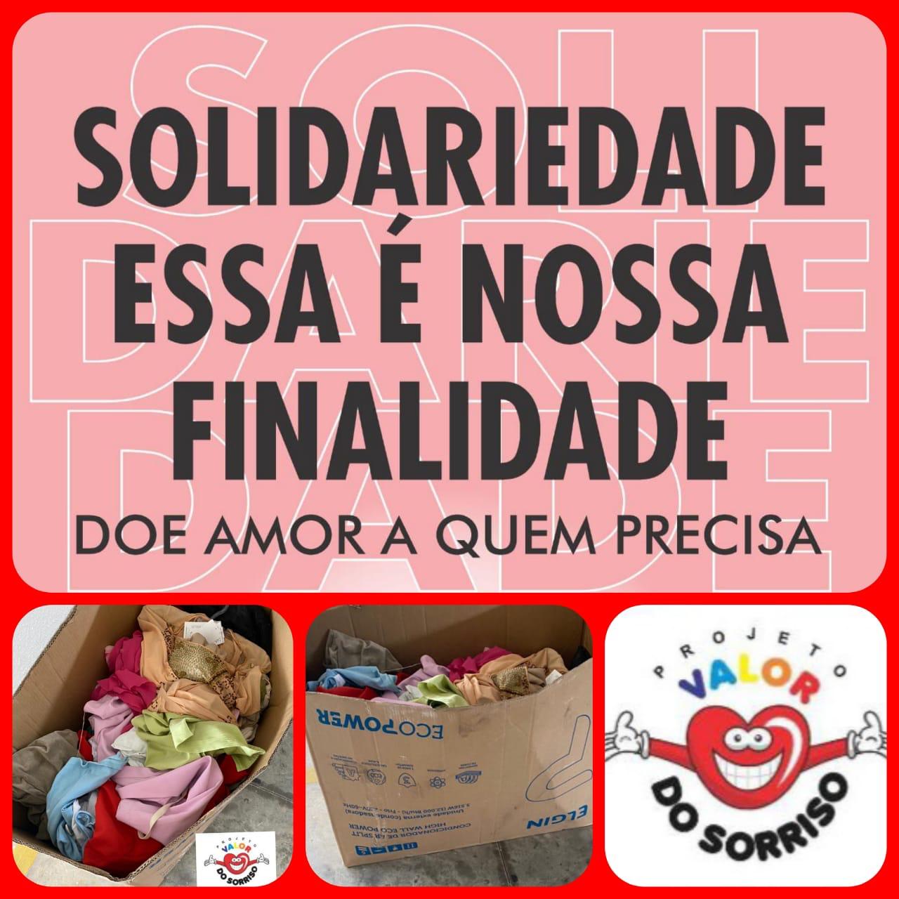 WhatsApp Image 2021 04 04 at 09.29.09 1 - 'VALOR DO SORRISO': campanha arrecada alimentos e donativos para população vulnerável na pandemia