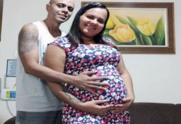 Durante ultrassom, bebê faz o “V da vitória” e pai com câncer raro registra sinal divino