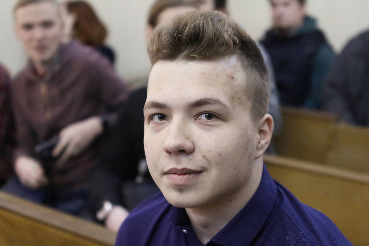 jornalista roman protassevich - 'Não façam isso. Vão me matar', disse jornalista e blogueiro presente em avião sequestrado