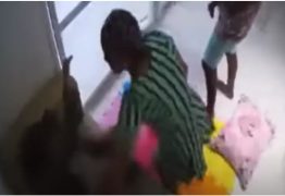 IMAGENS FORTES: Vídeo mostra agressão de patroa contra babá que pulou de prédio; confira 