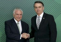 Michel Temer deve apoiar Bolsonaro em eventual segundo turno contra Lula
