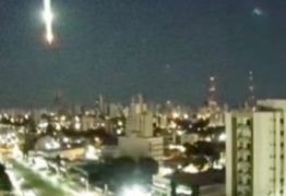 Queda de meteoro ilumina céu na avenida do CPA em Cuiabá