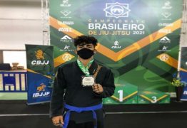 Paraibano conquista o Vice-campeonato do brasileiro de Jiu-jitsu na categoria meio pesado