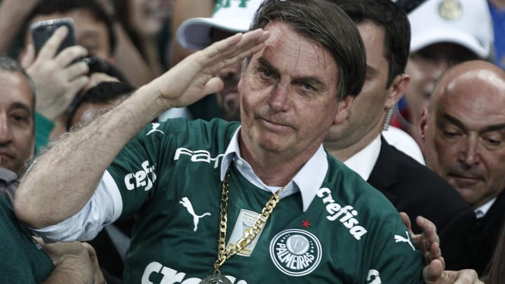 Palmeiras v Vasco da Gama Brasileirao Series A 2 c256b3a91bddf574714499e6d8ac1180 - De olho na eleição, Bolsonaro traiu o Verdão na Libertadores e se deu mal: "Somos todos Flamengo"