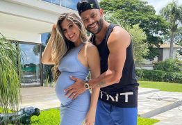 Hulk Paraíba mostra barrigão da esposa grávida e faz declaração