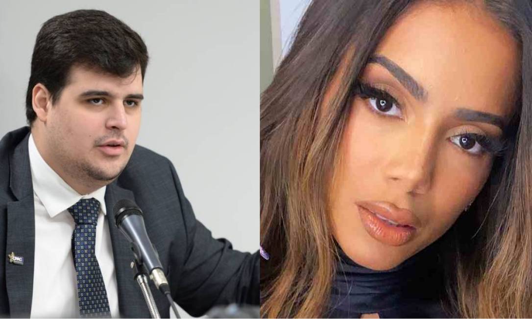 bruno engler e Anitta - Deputado que teve Instagram desativado após criticar Anitta, retorna a rede social e diz que remoção foi 'indevida'