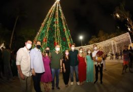 Aguinaldo Ribeiro participa da abertura do ‘Natal Iluminado’ em Campina Grande