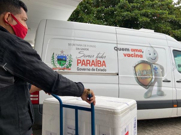 vacina - Paraíba distribui mais de 53 mil doses e avança na vacinação contra Covid-19
