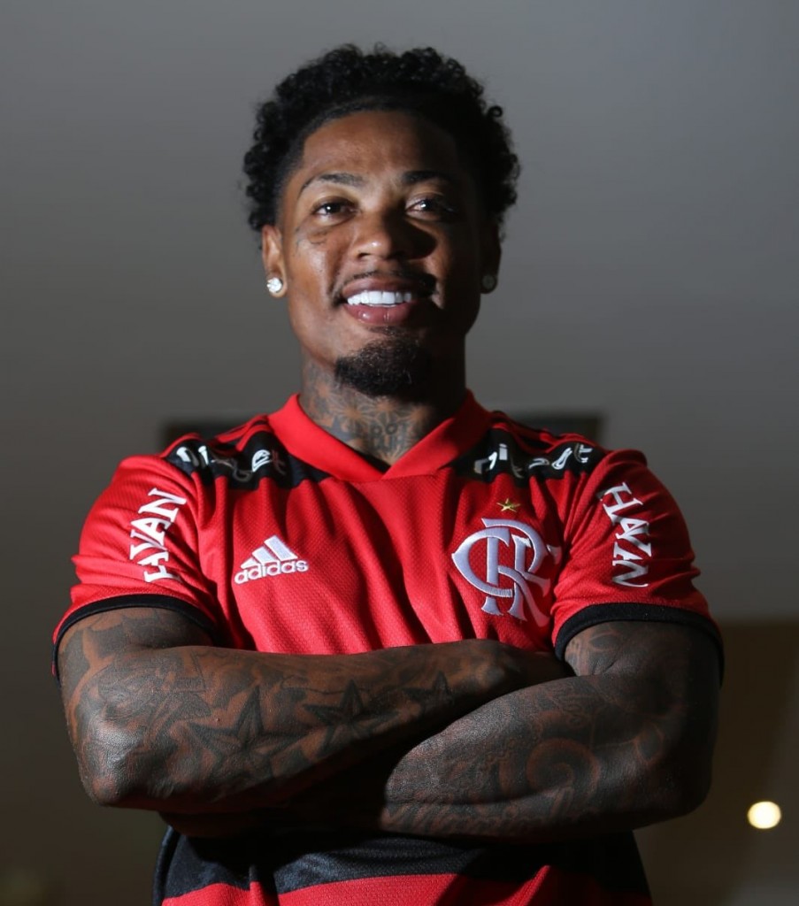 FKMCu2EXwAIJcwg - Flamengo anuncia a contratação de Marinho, do Santos