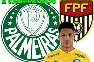 DESTAQUE NACIONAL: Paraibano de Cajazeiras é campeão na Copinha 2022 pelo time do Palmeiras 