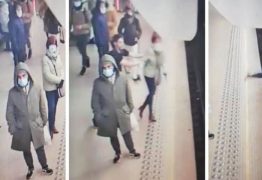 Homem empurra mulher nos trilhos do metrô e maquinista consegue frear a tempo – VEJA VÍDEO