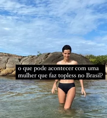 topless - POLÊMICA! No Brasil, topless não é considerado crime mas pode levar mulheres à prisão - ENTENDA