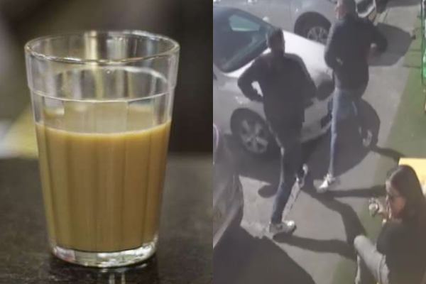 collage 1 - Mulher é esmagada por carro desgovernado em banquinha de café com leite