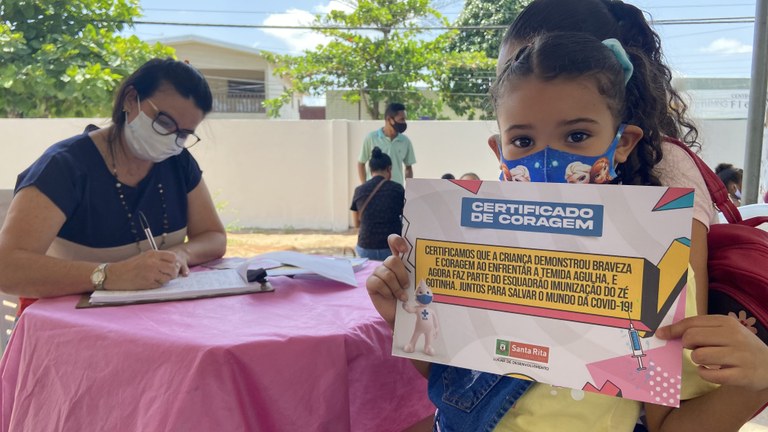 f02fb89a dfc3 4a5f 9b41 9856970d3bdb - Paraíba imuniza mais de 28 mil crianças contra a Covid-19 no dia C de vacinação infantil; veja municípios que mais vacinaram