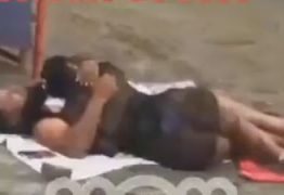 Mulher flagra marido empresário aos beijos com a secretária na praia; VEJA VÍDEO